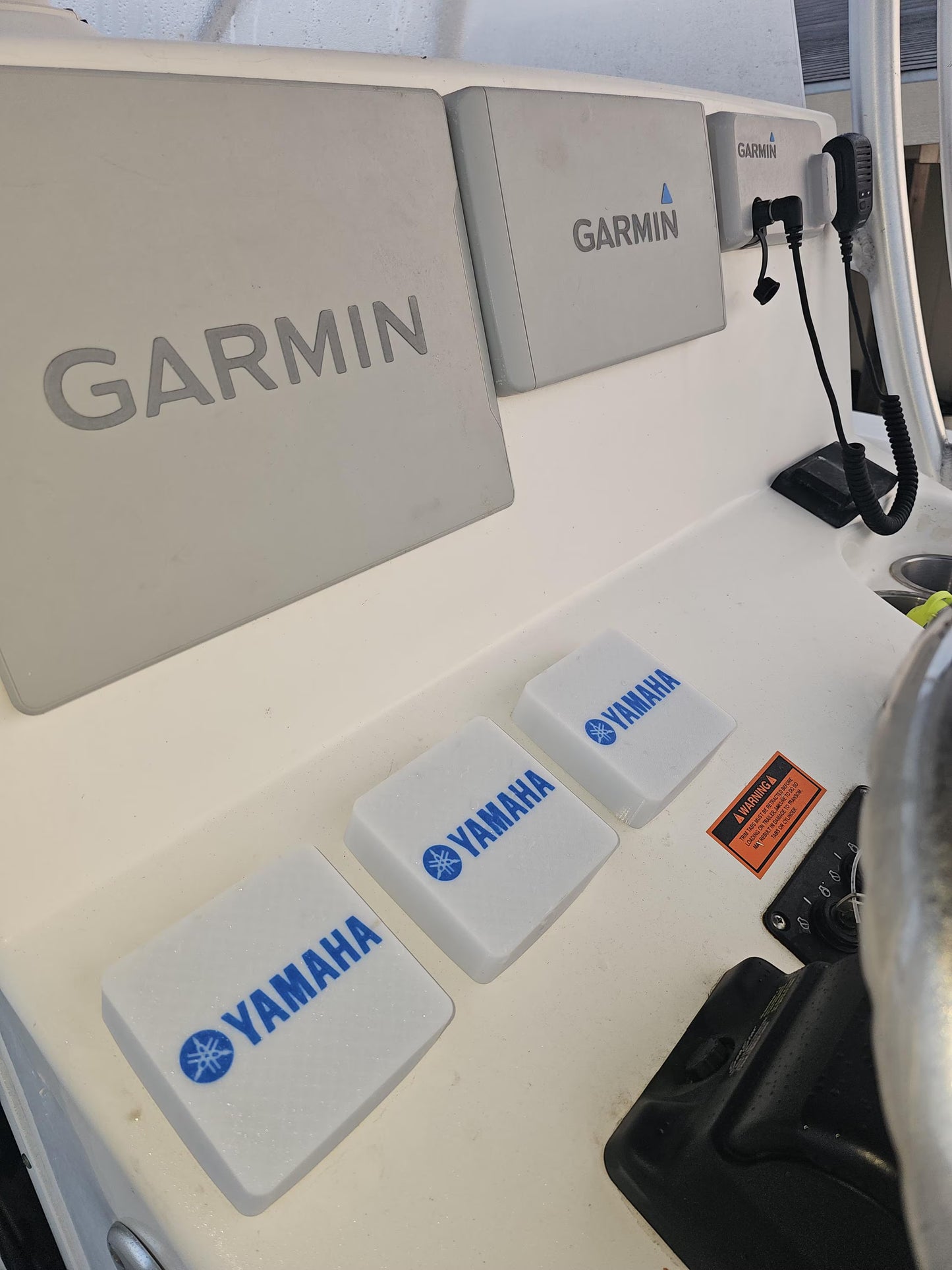 Custom Yamaha Square Gauge Cover for 6Y8 Digital Gauges